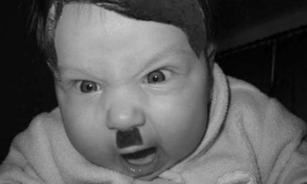 Great. Another Hitler baby.