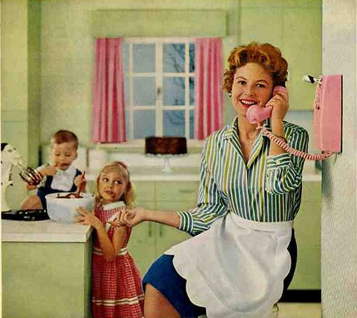 Evil single mom neglecting her kids