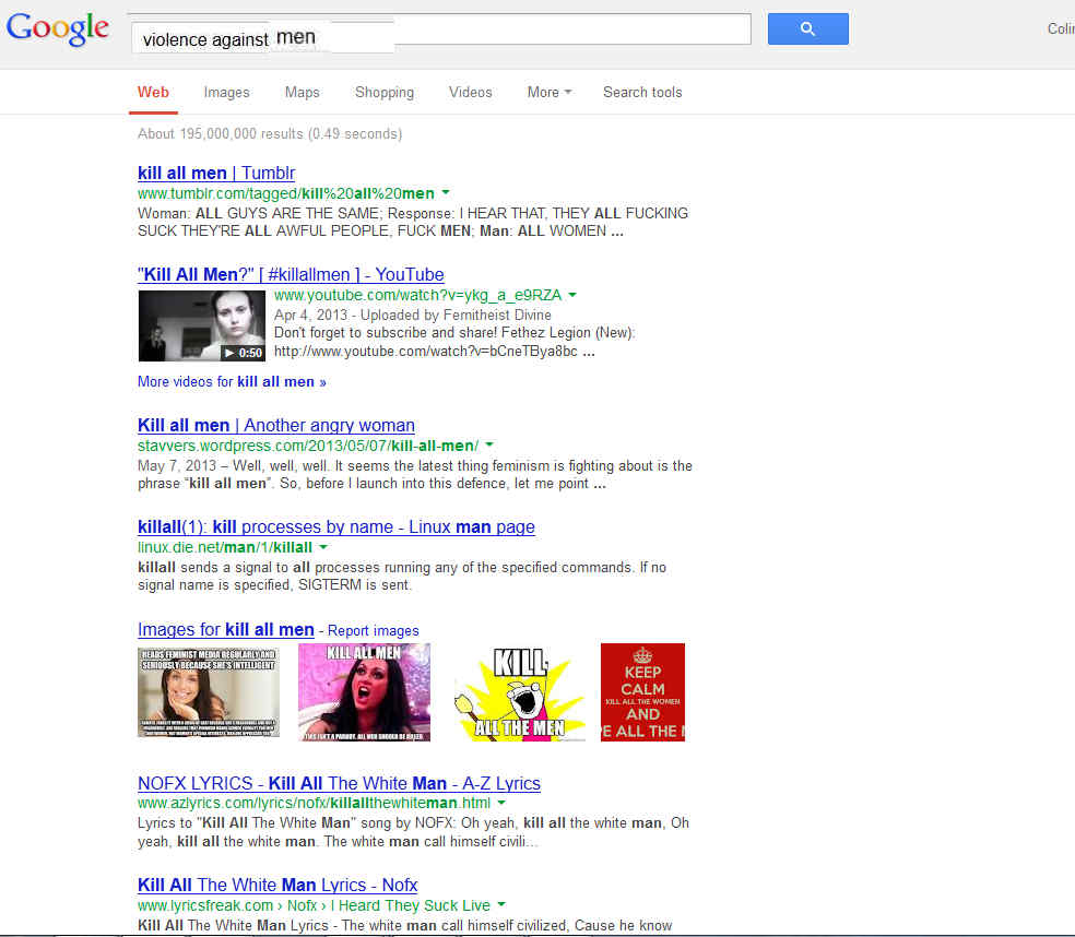 violencemensearch
