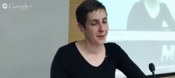 Karen Straughan, in an uncharacteristic moment of silence