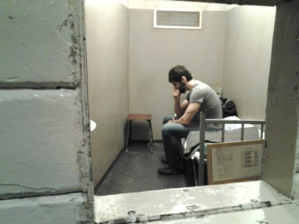 Roosh, apparently in custody in Poland. Photo from Roosh V Forum
